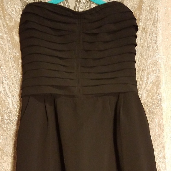 Sparkle and Fade Strapless Mini Dress with Pockets - Picture 1 of 8